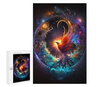 Puzzles pour Adolescents Phoenix Rising Cosmic Artwork Puzzles pour Adultes Jeu Manuel Cadeau d'anniversaire Cadeau d'anniversaire, Cadeaux, 1000 PCS