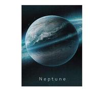 Puzzles pour Adolescents Planet Neptune in Space Puzzles pour Adultes, Jouets, Décoration Murale, Cadeaux Et Idées Cadeaux Uniques pour Anniversaires 52x38cm/1000pcs