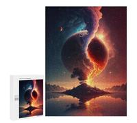Puzzles pour Adolescents Planetary Convergence A Cosmic Dance Puzzles pour Adultes Jeu Manuel Cadeau d'anniversaire Cadeau d'anniversaire, Cadeaux, 500 PCS
