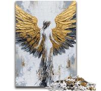 Puzzles pour Adolescents Puzzle 1000 pièces Golden Angel Staycation Kill Time avec pièces entièrement emboîtables de Formes aléatoires 50x75cm