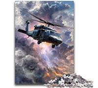 Puzzles pour Adolescents Puzzle 1000 pièces Hélicoptère de rêve Design Vibrant et Unique Expérience de Puzzle relaxante et stimulante 26x38cm
