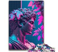 Puzzles pour Adolescents Puzzle 1000 pièces L'esthétique Vaporwave Aide Le Cerveau à exercer des Jouets addictifs pour cultiver la Patience Convient aux Couples 26x38cm