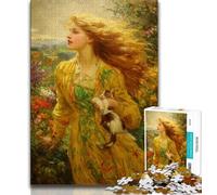 Puzzles pour Adolescents Puzzle 1000 pièces Peinture de Gaston Bussières, Anti-Stress Staycation Kill Time Interaction Parent-Enfant 50x75cm