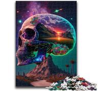 Puzzles pour Adolescents Puzzle 1000 pièces Route vers la Paix Aide Le Cerveau à exercer Jouets addictifs pour cultiver la Patience Convient aux Couples 50x75cm