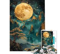 Puzzles pour Adolescents Puzzle Golden Valley de 1000 pièces pour Adultes Jeux de détente Assemblage de Motifs Cadeaux Uniques d'anniversaire et de Noël (Taille 75x50cm)