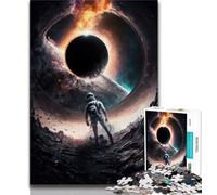 Puzzles pour Adolescents, Puzzles à Trous Noirs pour Adolescents, pour Tuer Le Temps en Vacances avec des pièces de Formes aléatoires entièrement imbriquées (Taille 75x50cm)