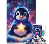 Puzzles pour Adolescents Puzzles bébé Pingouin pour Adolescents, idéal comme Cadeau pour Toute la Famille Convient aux Enfants de 14 Ans et Plus (Taille 75x50cm)
