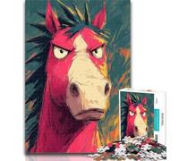 Puzzles pour Adolescents, Puzzles d'art équestre pour Adultes, 1000 pièces, Cadeau d'anniversaire, Cadeaux, Art Mural pour et jusqu'à 14 Ans 50x75cm