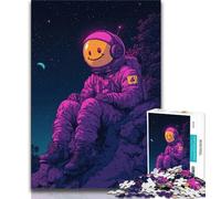 Puzzles pour Adolescents, Puzzles d'astronautes pour Adultes, Jeux d'activités familiales stimulants, Jouets de Bricolage pour décoration Murale de la Maison, Cadeaux (Taille 38x26cm)