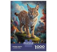 Puzzles pour Adolescents - Puzzles De 1000 Pièces Beyond Bobcat Reality Puzzles pour Adultes - Jeu De Réflexion - Décoration Murale - Cadeaux Anti-Stress 52x38cm/1000pcs