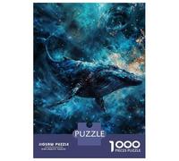 Puzzles pour Adolescents, Puzzles De 1000 Pièces Cosmic Space Whale Puzzles pour Adultes, Jeux Amusants, Cadeaux pour Femmes, Idéaux pour Toute La Famille 70x50cm/1000pcs