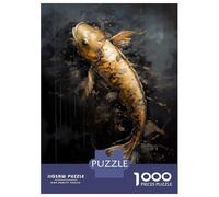 Puzzles pour Adolescents - Puzzles De 1000 Pièces Koi Enchanted Castle Puzzles pour Adultes - Jeu De Réflexion - Décoration Murale - Cadeaux Anti-Stress 70x50cm/1000pcs