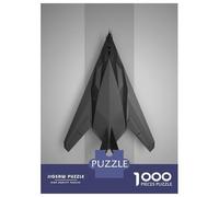 Puzzles pour Adolescents - Puzzles De 1000 Pièces Lockheed F117 Nighthawk Puzzles pour Adultes - Jeu De Réflexion - Décoration Murale - Cadeaux Anti-Stress 38x26cm/1000pcs
