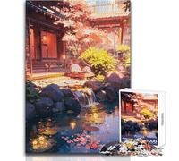Puzzles pour Adolescents, Puzzles de 1000 pièces, The Ryokan Presents for Women, Jeu de réflexion, Cadeau d'anniversaire (Taille 38x26cm)