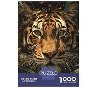 Puzzles pour Adolescents, Puzzles De 1000 Pièces Tiger King Puzzle pour Adultes, Jeu De Réflexion, Une Œuvre d'art, Aidez Votre Cerveau À S'exercer 38x26cm/1000pcs