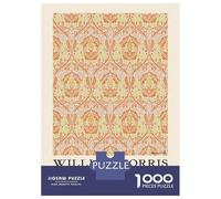 Puzzles pour Adolescents - Puzzles De 1000 Pièces William Morris Golden Bough Floral Puzzles pour Adultes - Jeu De Réflexion - Décoration Murale - Cadeaux Anti-Stress 38x26cm/1000pcs