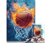 Puzzles pour Adolescents, Puzzles de Basket-Ball Slam Dunk pour Adultes, Jeux éducatifs, décoration d'intérieur, Cadeaux pour Toute la Famille 50x75cm