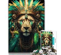 Puzzles pour Adolescents Puzzles de bêtes mythiques pour Adultes 1000 pièces Jeux éducatifs Anti-Stress liste de souhaits avec Le Père Noël (50x75cm)