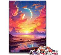 Puzzles pour Adolescents, Puzzles de paysages animés, Jeux stimulants, idéal comme Cadeau pour Toute la Famille (26x38cm)