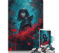 Puzzles pour Adolescents, Puzzles de sorcières animées pour Adultes, 1 000 pièces, pour Les 14 Ans et Plus, Jeu Impossible, Meilleur Cadeau pour Adultes et Adolescents, 26x38cm