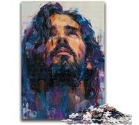 Puzzles pour Adolescents, Puzzles Jésus pour Adolescents, Jouets de Jeu, Chaque pièce est Unique - Jeu Familial Stimulant et Amusant (50x75cm)