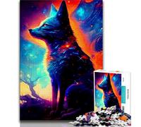 Puzzles pour Adolescents Renard Adolescent Puzzle Décompression Intellectuelle Jouet Éducatif Décoration Parfaite 38x26cm
