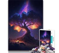 Puzzles pour Adolescents Rêves Arbre de Vie Puzzles pour Adolescents 1000 pièces Jeux éducatifs Décoration d'intérieur Offre comme Cadeaux pour Toute la Famille 38x26cm