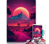 Puzzles pour Adolescents Rêves cosmiques Puzzles Adultes 1000 pièces Difficile Idée Cadeau d'anniversaire pour Adultes Jeu de Famille et Loisir 26x38cm