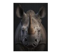 Puzzles pour Adolescents Rhino AI Generative Puzzle pour Adultes : Jeu Manuel Amusant Et Stimulant, 38x26cm/1000pcs