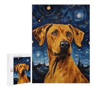 Puzzles pour Adolescents Rhodesian Ridgeback Puzzles pour Adultes, Jeux en Famille, Découpe De Précision, Difficile Et Stimulant 500 PCS