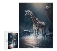 Puzzles pour Adolescents River Giraffe Puzzles pour Adolescents - Décoration Murale - Cadeau Unique pour Anniversaire Et Noël