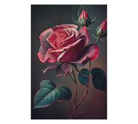 Puzzles pour Adolescents Roses in Bloom Puzzle Familial - Améliore La Mémoire - Cadeau d'anniversaire Et Cadeau Unique 75x50cm/1000pcs
