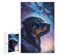 Puzzles pour Adolescents Rottweiler Style 5 Puzzle Adulte - Décoration Murale - Découpe De Précision pour Les Gamers 1000 PCS