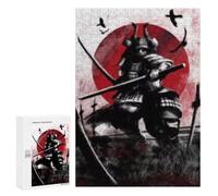 Puzzles pour Adolescents Samurai Warrior Poster-1 Puzzles pour Adultes À Monter Soi-même, Décorations Murales, Idées Cadeaux pour Toute La Famille 300 PCS