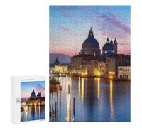 Puzzles pour Adolescents Santa Maria Della Salute Puzzles pour Adolescents - Décoration Murale - Cadeau Unique pour Anniversaire Et Noël