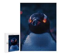 Puzzles pour Adolescents Scary Cute Penguin Fantasy Puzzles pour Adolescents - Décoration Murale - Cadeau Unique pour Anniversaire Et Noël