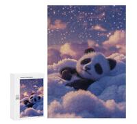Puzzles pour Adolescents Sleeping Panda Bear Puzzles pour Adultes Jeu Manuel Cadeau d'anniversaire Cadeau d'anniversaire, Cadeaux, 300 PCS