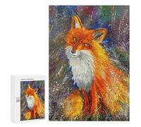 Puzzles pour Adolescents Sly Fox Puzzle Adulte - Décoration Murale - Découpe De Précision pour Les Gamers 300 PCS