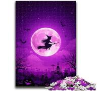 Puzzles pour Adolescents Sorcière Convient aux 14 Ans et Plus Jeux familiaux Offrez des Cadeaux pour Toute la Famille 50x75cm