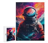 Puzzles pour Adolescents Space Explorer Astronaut Artwork -1 Casse-tête pour Adolescents : Analyse Et Logique, Difficile Et Stimulant, Idéal comme Cadeau 500 PCS