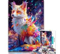 Puzzles pour Adolescents Spirit Fox Puzzles pour Adolescents 1000 pièces, Jeu éducatif pour Anniversaire, Noël pour Les 14 Ans et Plus 50x75cm