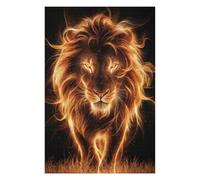 Puzzles pour Adolescents Spirit Lion Puzzles pour Adultes, Jouets À Monter Soi-même, Décoration Parfaite, Interaction Parent-Enfant 75x50cm/1000pcs
