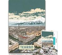 Puzzles pour Adolescents Téhéran, Puzzles pour Adultes, 1000 pièces, Jouets éducatifs, Jeux Anti-Stress, Interaction Parent-Enfant, 75x50cm