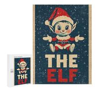 Puzzles pour Adolescents The Christmas Elf Puzzles pour Adolescents - Décoration Murale - Cadeau Unique pour Anniversaire Et Noël