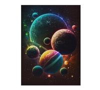Puzzles pour Adolescents The Depths of Space Puzzles pour Adolescents, Jouets Anti-Stress, Décoration Murale, Cadeau d'anniversaire, Cadeaux, 52x38cm/1000pcs