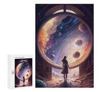 Puzzles pour Adolescents The Door to The Unknown V5 Puzzles pour Adultes - Jeu Manuel - Niveau De Difficulté Élevé - Idée Cadeau Originale pour Un Anniversaire 300 PCS