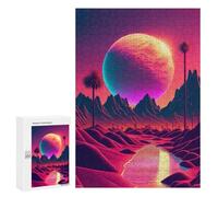 Puzzles pour Adolescents The Future That Never Was Puzzles pour Adultes, Jeux en Famille, Découpe De Précision, Difficile Et Stimulant 300 PCS
