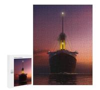 Puzzles pour Adolescents The Peace of Ocean Puzzles pour Adultes - Jeu Manuel - Niveau De Difficulté Élevé - Idée Cadeau Originale pour Un Anniversaire 500 PCS