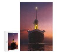 Puzzles pour Adolescents The Peace of Ocean Puzzles pour Adultes - Jeu Manuel - Niveau De Difficulté Élevé - Idée Cadeau Originale pour Un Anniversaire 1000 PCS