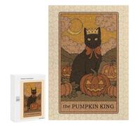 Puzzles pour Adolescents The Pumpkin King Puzzles pour Adultes Jeu Manuel Cadeau d'anniversaire Cadeau d'anniversaire, Cadeaux, 300 PCS